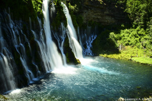 Burney Falls Burney, California Nikon D7100, 18-300mm f/3.5-5.6 Lens 1/3 sec at f/5.6, ISO 1250, 18mm