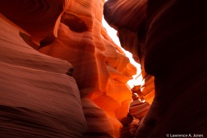 Antelope Canyon, Arizona Nikon D7100, 18-300mm f/3.5-5.6 Lens1/10 sec at f/18, ISO 400, 18mm