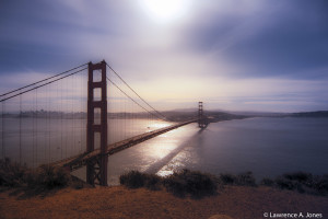 Golden Gate BridgeMarin Headlands, CaliforniaThis day was to actually test a wide angle lens I bought.  Nice to have this type of lens. Nikon D7100, 12-24mm f/4.0 Lens1/3200 sec at f/4.5, ISO 180, 12mm